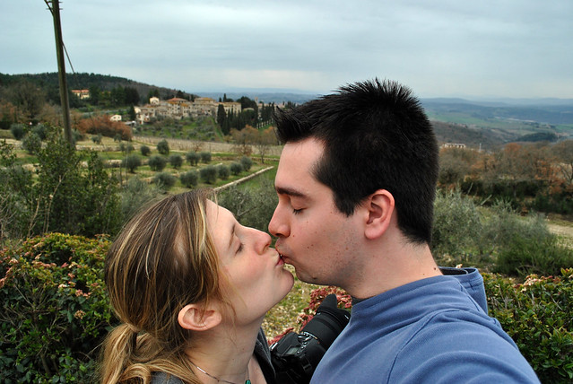 More Kissing in Tuscany