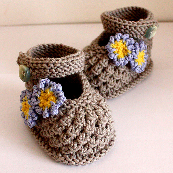 Forget me not Baby shoes