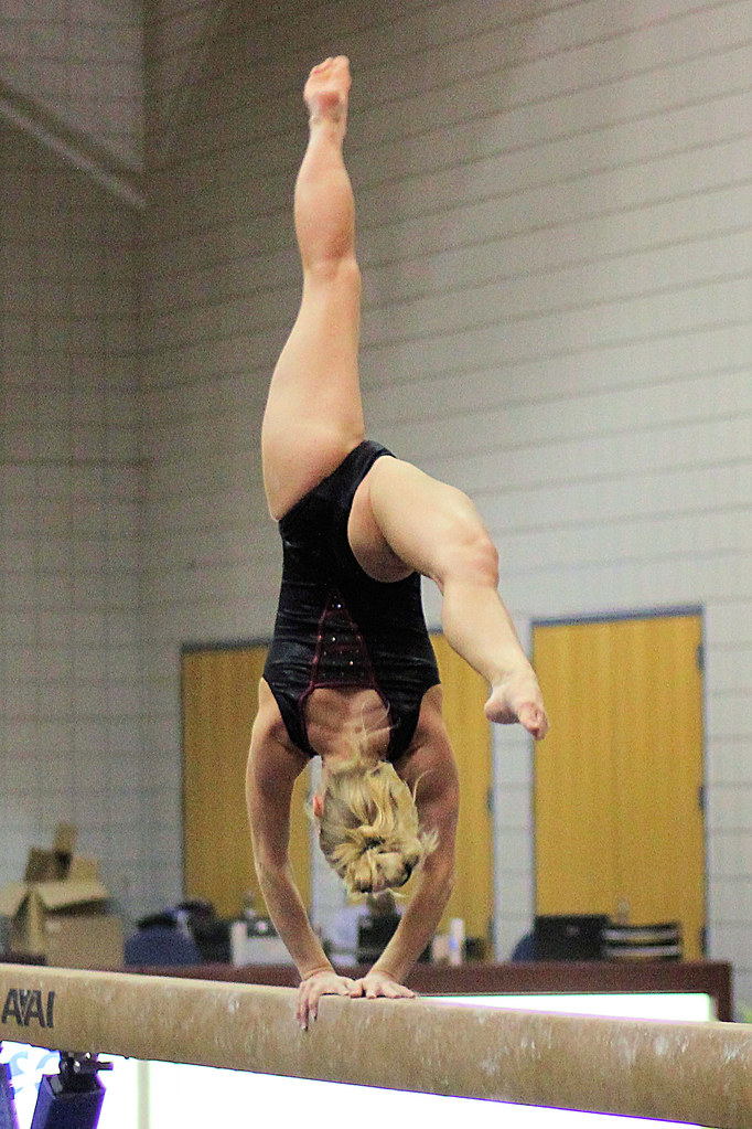 TWU Gymnastics - Beam - Brittany Johnson