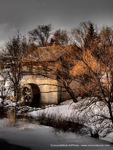 The Winter Solitude Of Grant's Mill