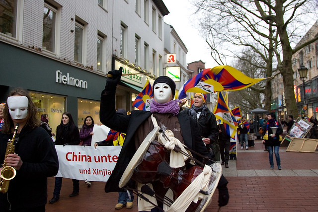 10th March Demonstration for Tibet