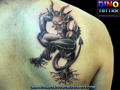 tattoo demon,tatuaje tatuagem demonio