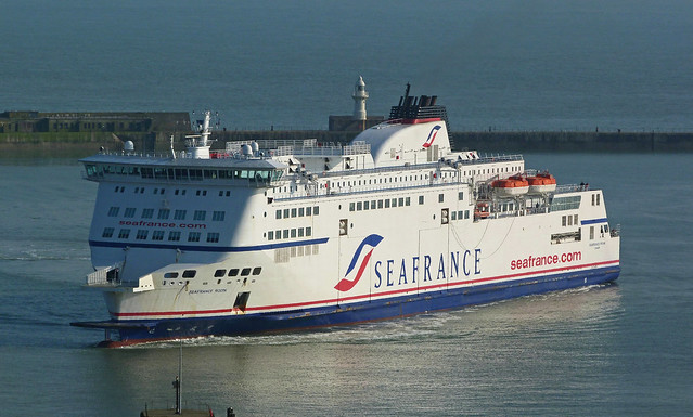 Sea France Rodin arrives at Dover Port