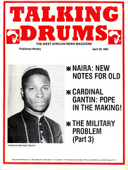 talking drums 1984-04-30 New Naira notes - Cardinal Gantin - the military problem