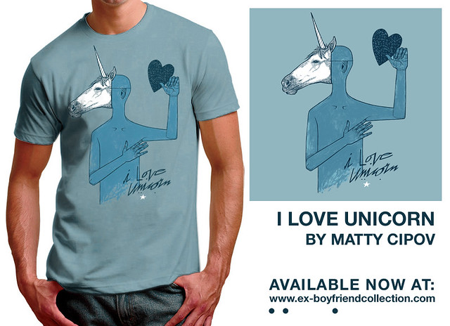 I LOVE UNICORN new shirt design