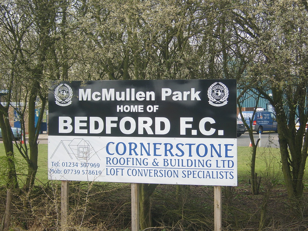 Bedford FC ground - McMullen Park