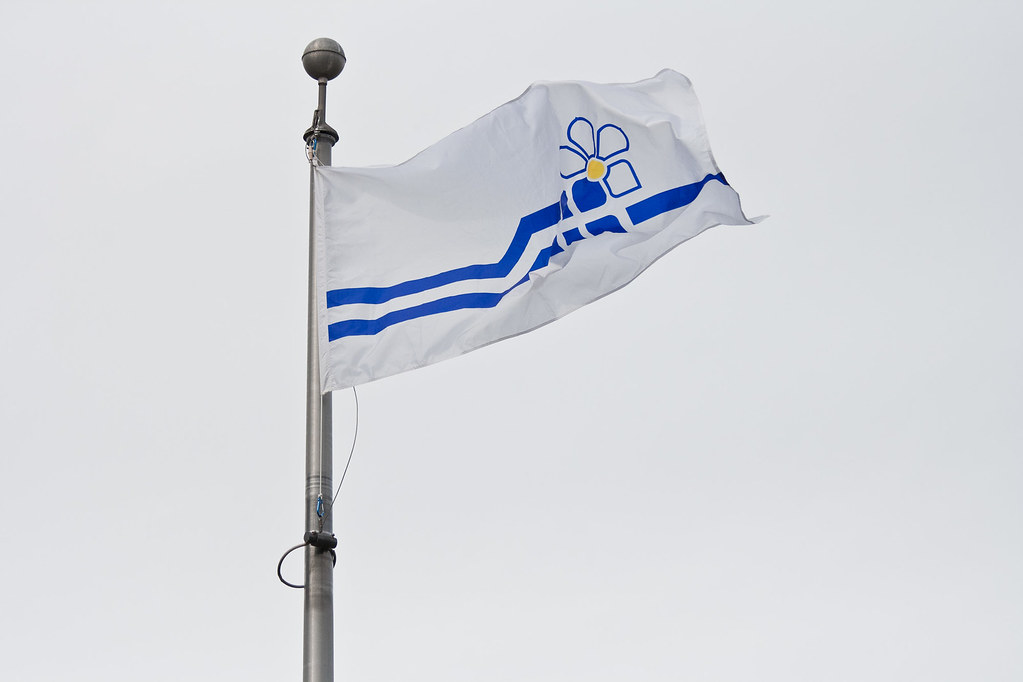 Bandiera Canada British Columbia - Tenente Governatore E Franco-Colombiani Vancouver