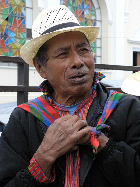 Retrato de un hombre de Sololá, Sololá, Guatemala