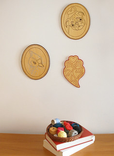 Wooden Embroidery - Wall decor | by The Spotless Loop