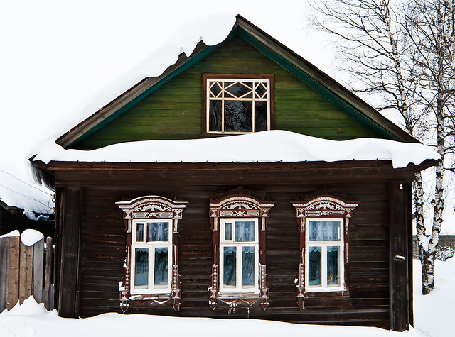 Wooden architecture of Tutaev
