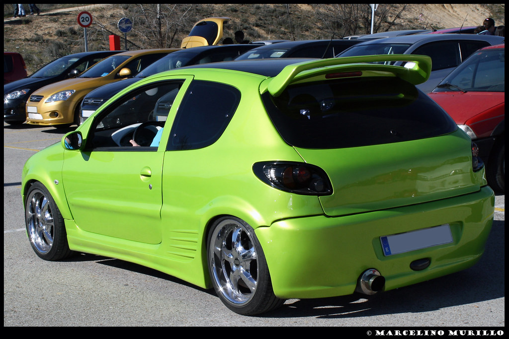206 Tuning  Peugeot 206 Tuning. Canon 1000D + 18-55 IS