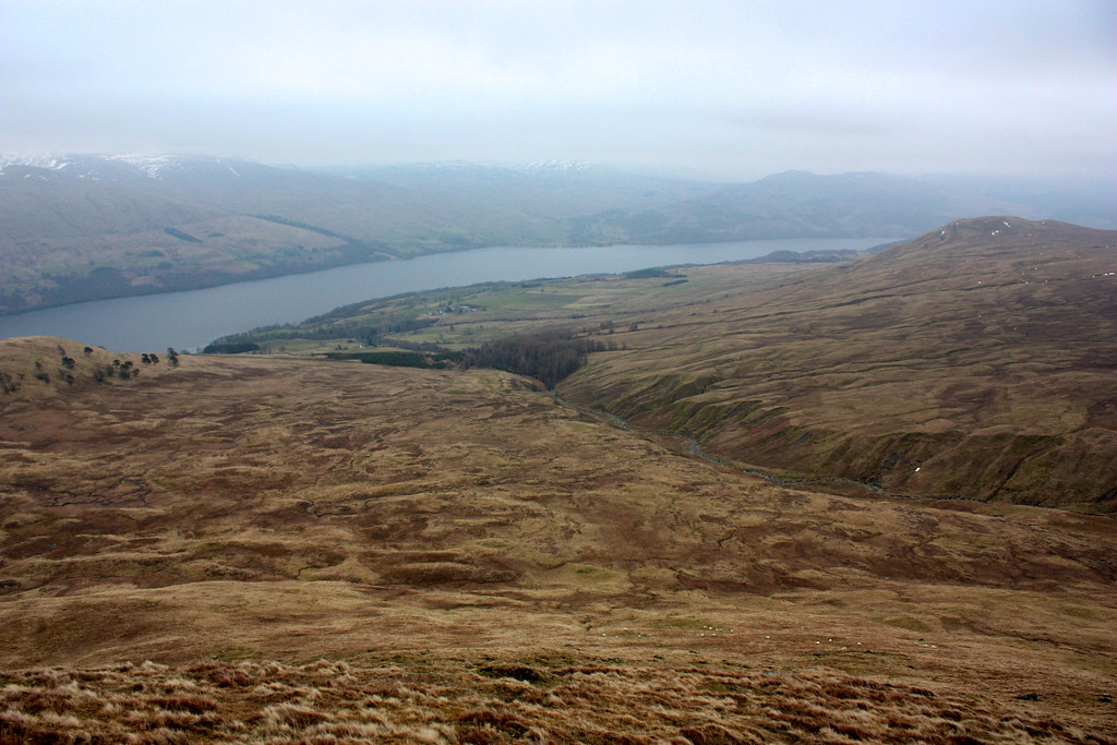 The Lawers Burn and Loch Tay