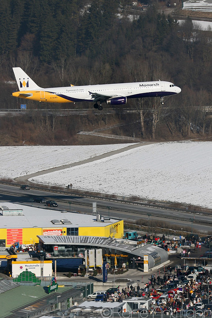 Monarch | Airbus A321 | G-OJEG | Innsbruck | LOWI | INN