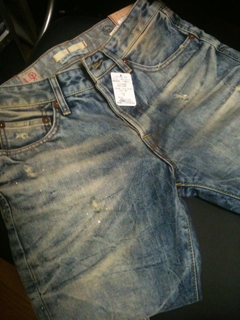 ペペジーンズのジーンズ買った。 | Posted by twitter.com/y_hatanaka | y_htnk | Flickr