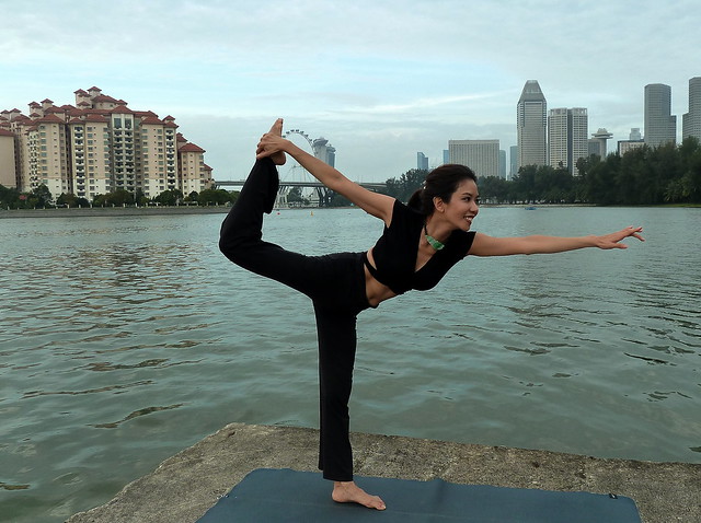 Yoga at Kallang River