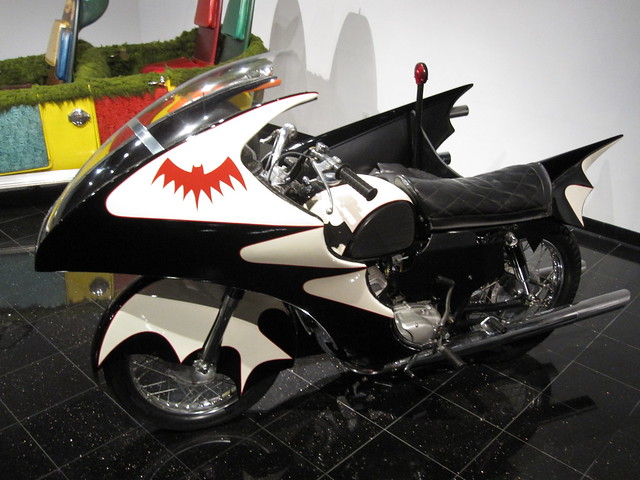1966 Yamaha YDS-3 Batcycle from the 1966 movie Batman