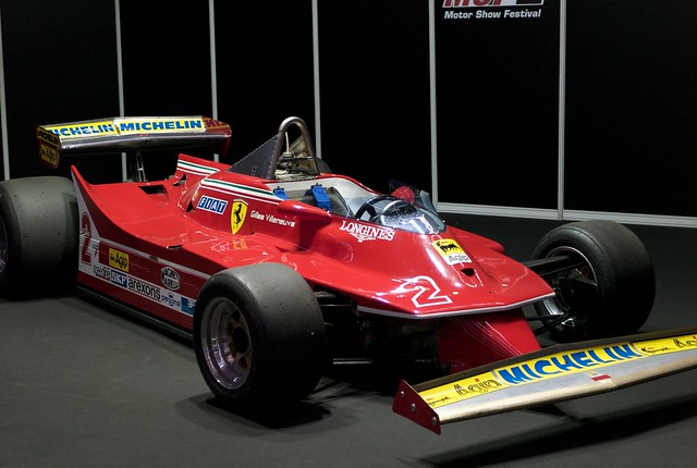 L9771073 Motor Show Festival. Ferrari 312 T5 (1980) Gilles Villeneuve