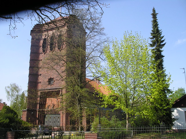 1929/30 Berlin expressionistische katholische St. Maria-Magdalena-Kirche von Felix Sturm Platanenstraße 20-21 in 13156 Niederschönhausen in Pankow