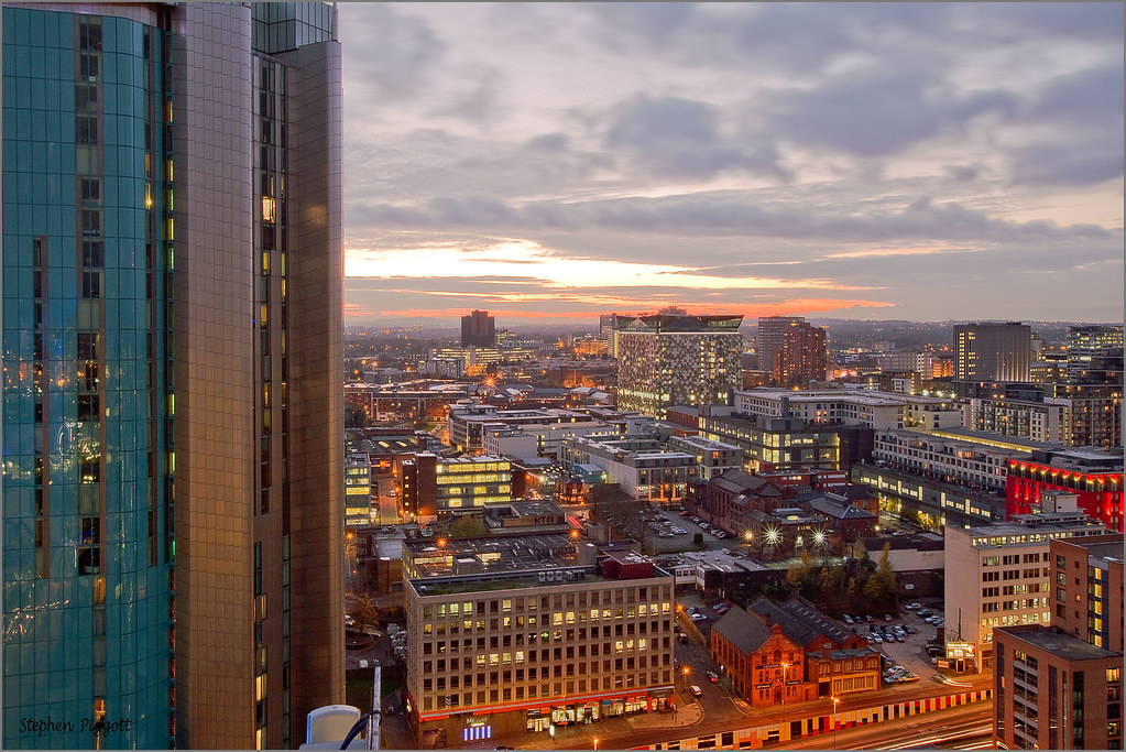 Birmingham City Centre 2 UK,early evening. | Stephen Piggott