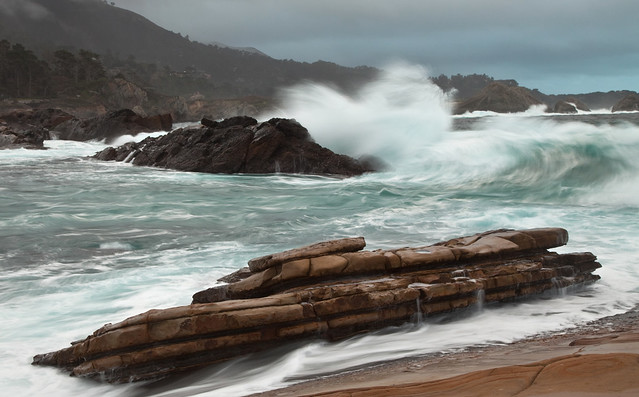 Winter waves  -   Point Lobos State Reserve