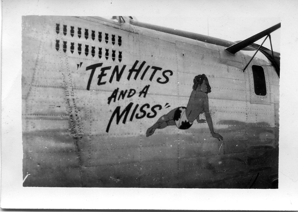 Nose Art Ten Hits and a Miss 997 Nose art on WWII planes