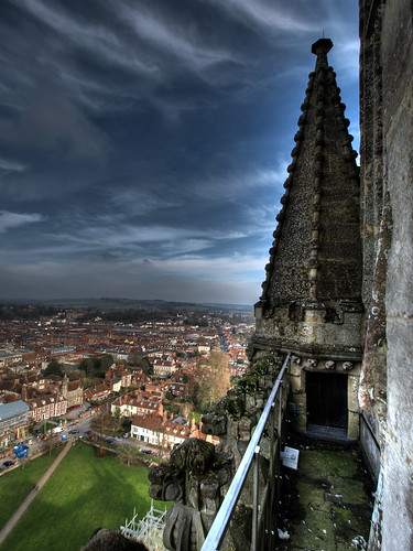 Cathedral pointy bit | by John D Fielding