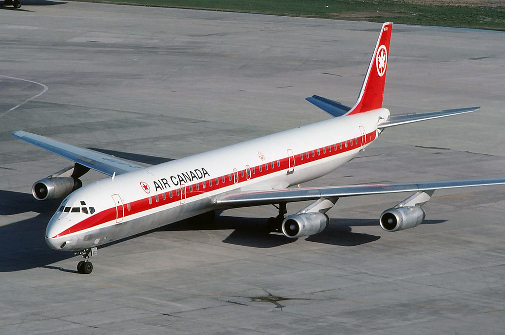 CF-TIP Air Canada DC-8-63 at CYYZ