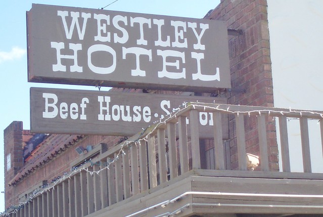 WESTLEY HOTEL & SALOON WESTLEY CALIF