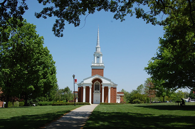 Snidow Chapel, as seen from Friendship Circle