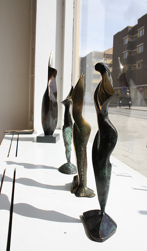 Skulpturer av Stan Wys, nämast "Olivia"