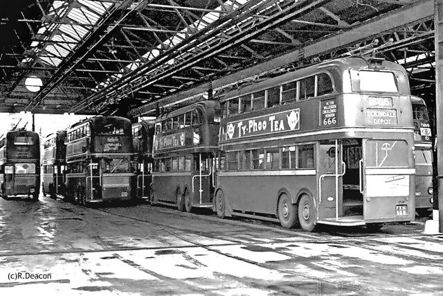 London Transport FXH568 FXH567 FXH578 March 1961