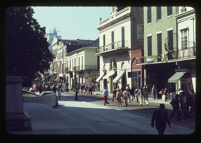 New Orleans street scene, 1976