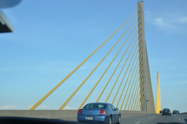 Cable stayed bridge, Delaware
