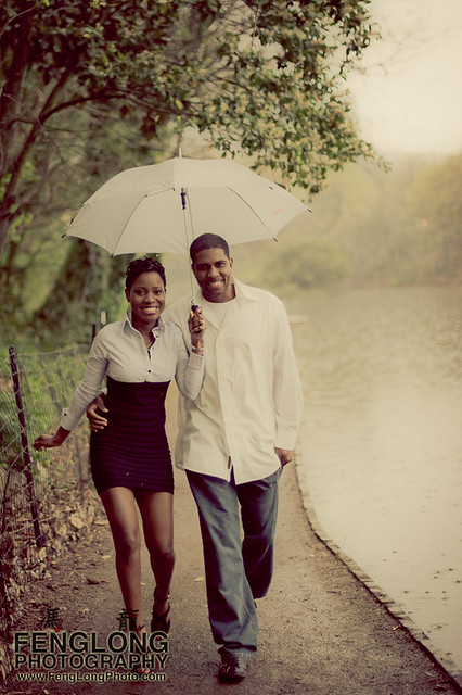 Rita & Andre Engagement Session in Piedmont Park [Atlanta Wedding Photographer]