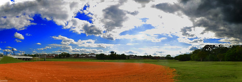 sky clouds baseball mesquite baesball jamesleejamiebennett