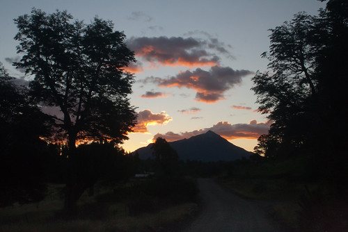 sunset patagonia argentina landscape paisaje vacaciones neuquen