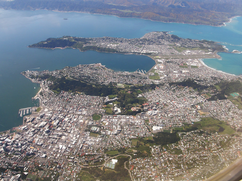 Wellington from above | Mel Durling | Flickr