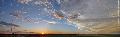 sunset autostitch panorama colors weather clouds colours pano july panoramic kansas 2010 olathe joco johnsoncounty collegeblvd june2010