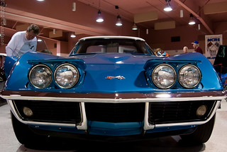 Blue Corvette C3