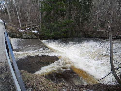 Garhytteån vid Bånghammar. by railrodder66, sweden sverige västmanland kopparberg bergslagen översvämning garhytteån bånghammar