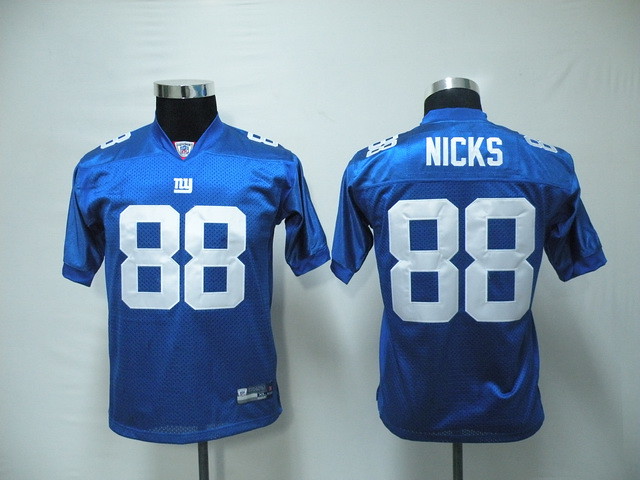 NFL Kids Jerseys New York Giants 88 Hakeem Nicks Blue,chea… | Flickr