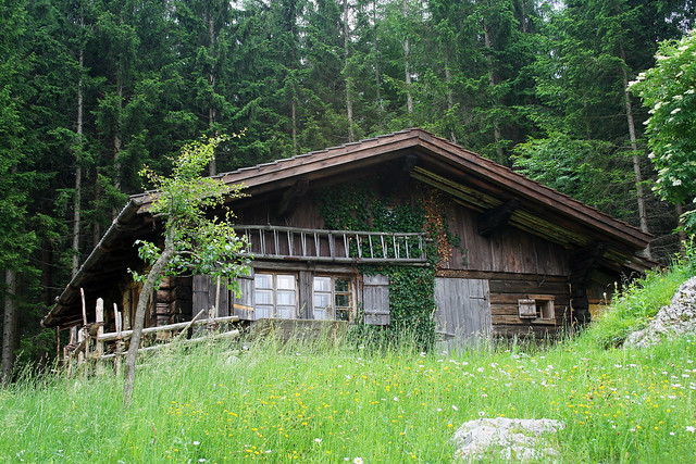 A little cottage on the hills in Göstling, Lower Austria.