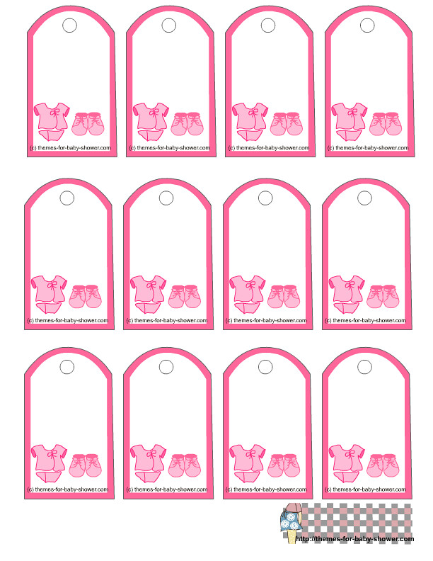 Free Printable Baby Shower Gift Tags Via Baby Shower Ideas Flickr