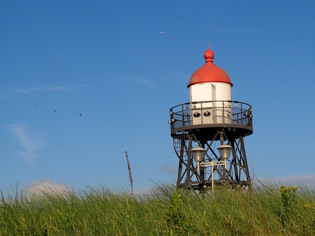 Old lighthouse Kijkduin Holland
