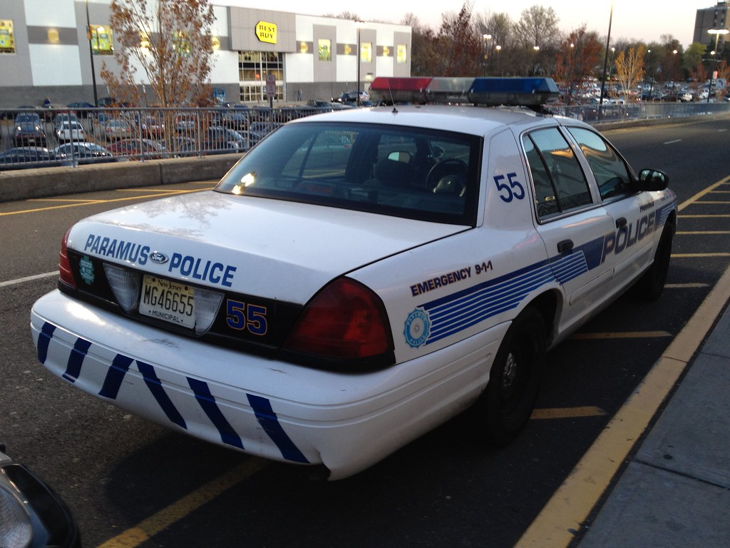 Paramus Police Traffic Car 55 Blue Chevron Garden State P Flickr