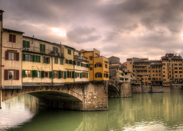 Florence Panorama Ponte Vecchio