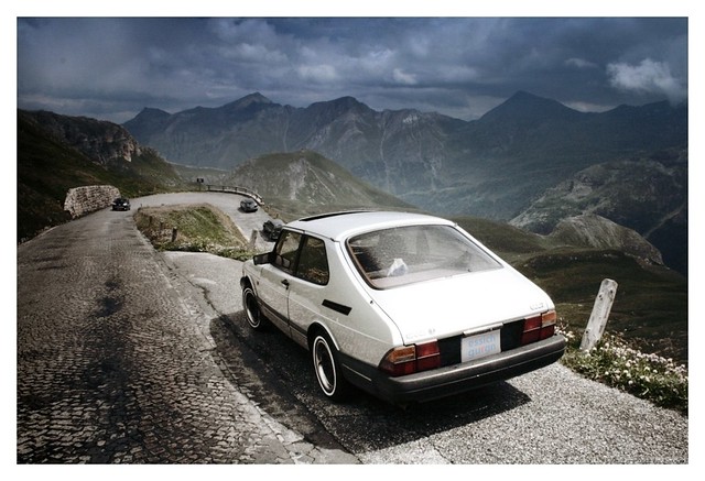 Saab 900 alpine tour