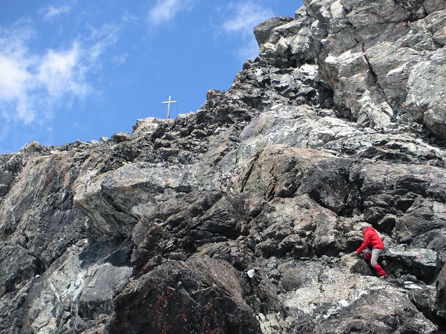 Summitting Lizumer Reckner 2886m, Brennerberge