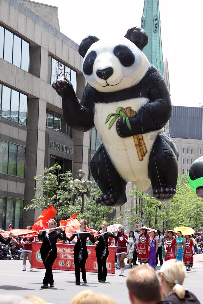 Panda Parade Balloon | bigeventsonline.com/ Giant Panda para… | Flickr