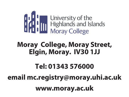 Moray  College UHI contact details